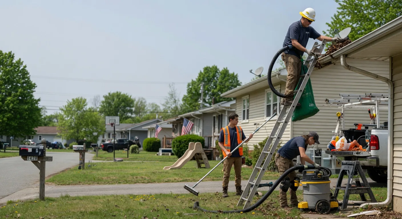 Gutter Installation in Burnham, PA near me